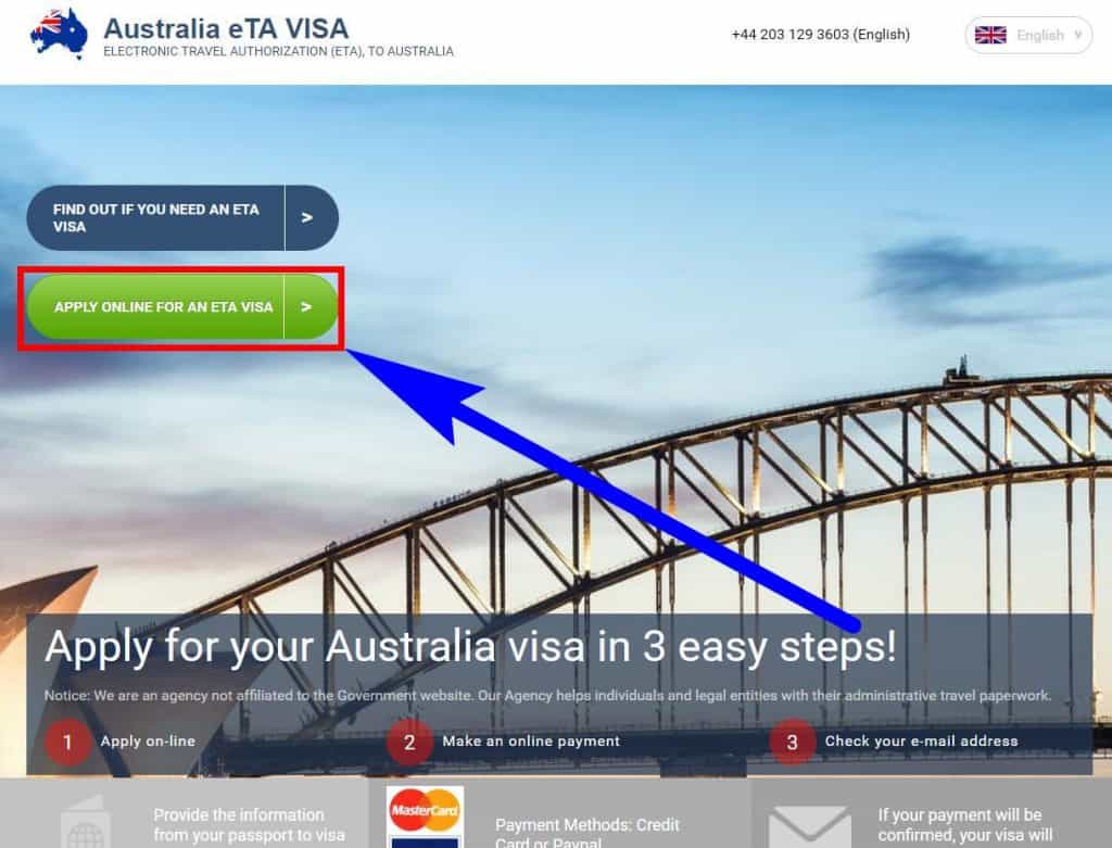 canada travel to australia visa