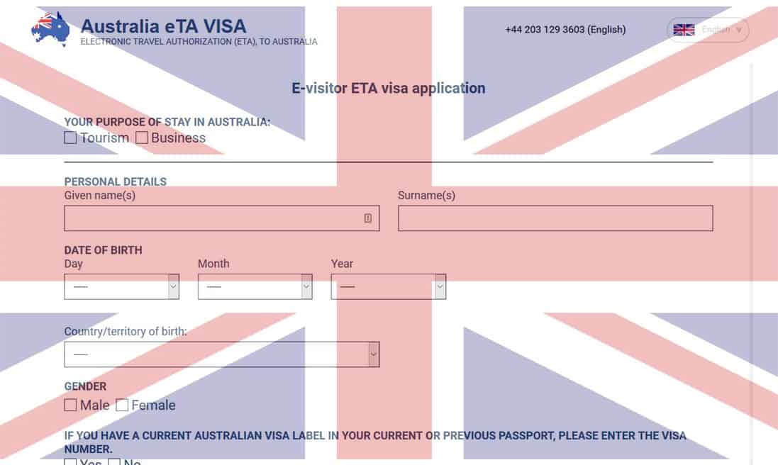 Visa for from UK - Australian for UK Citizens